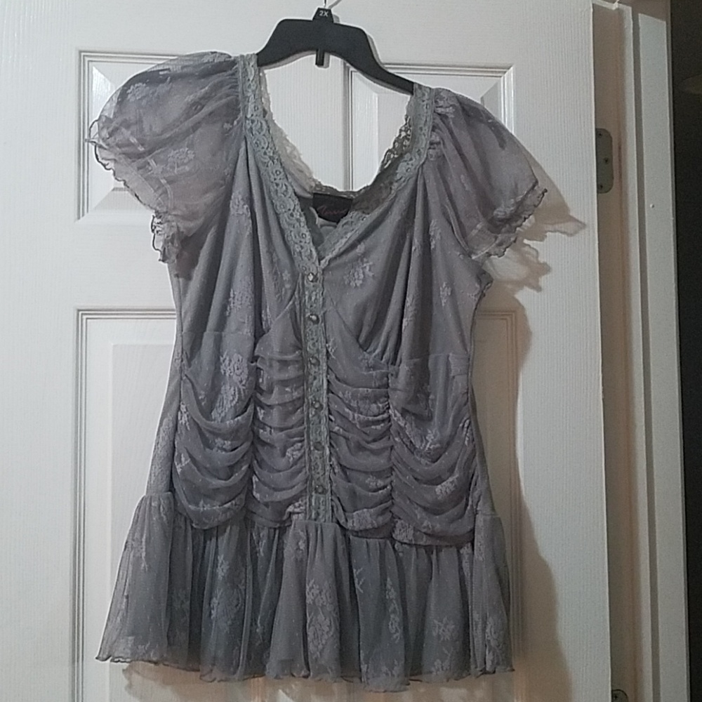 Old School Torrid lace top